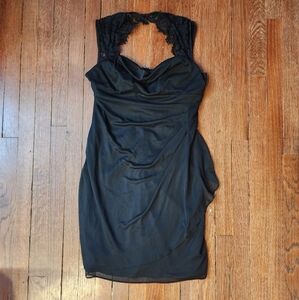 Dressbarn Black Dress with Lace